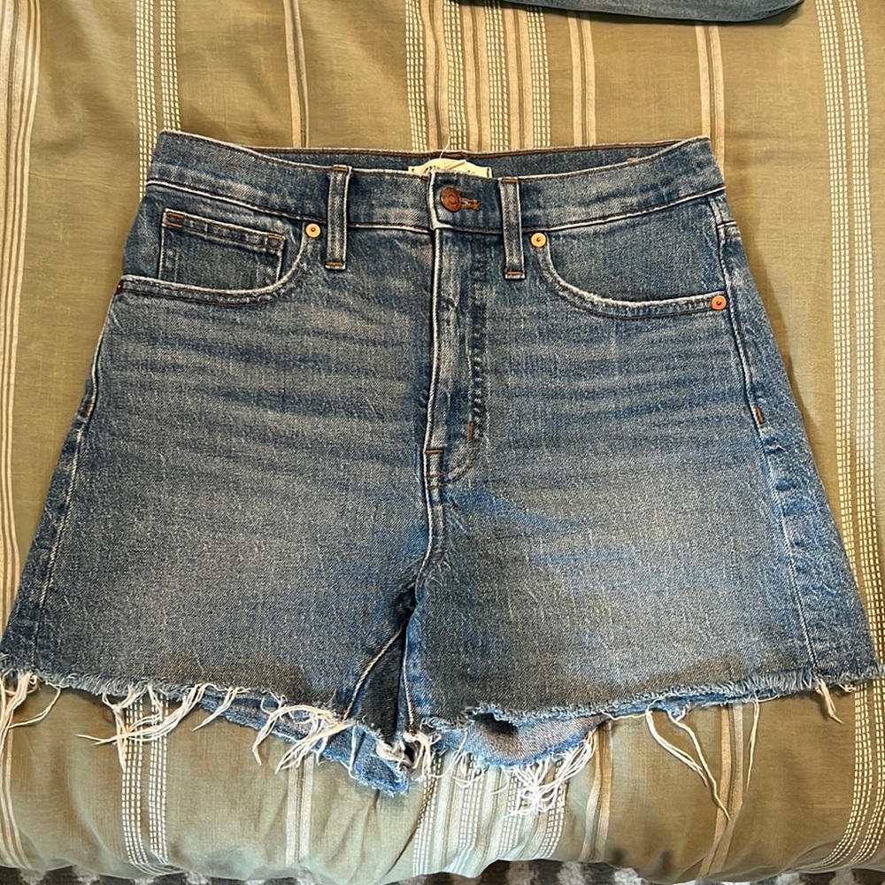 Madewell denim shorts